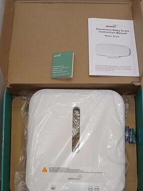 Grownsy White Electronic Baby Scale 3 IN 1